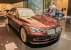 BMW Individual M760Li inspired by Nautor's Swan auf der IAA 2017