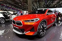 BMW Concept X2 auf dem Pariser Autosalon 2016