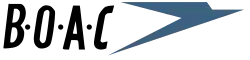 Das Logo der BOAC