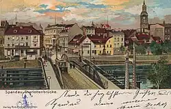 Charlottenbrücke, um 1896
