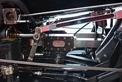 Gestänge der Dampflok H 2/3 16