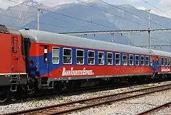 BTE-Wagen in Giubiasco