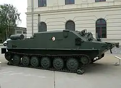 SPW BTR-50 PK = Vollketten-SPW, schwimmfähig, mit Dach-Panzerung