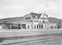 Bahnhof Herisau um 1910