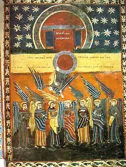 Beatus von Valcavado, die sieben Engel mit den sieben letzten Plagen