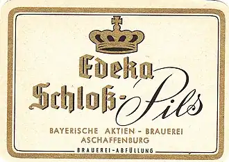 Baba Bieretikett: Edeka Schloß-Pils