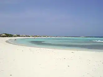 Baby Beach, gegen Südosten