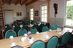 Aufenthaltsraum im Backhaus