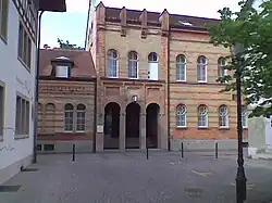 Seite Badgasse (Eingang Polizeiposten)