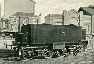 Tender der ab 1897 verwendeten Baureihe