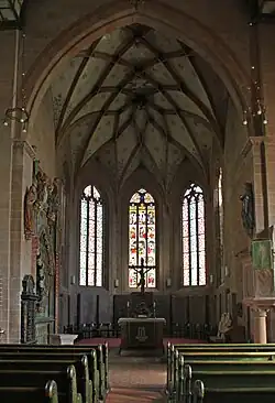 Chorraum der Kirche