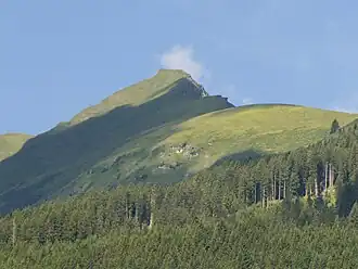 Blick von Bad Hofgastein auf den Hundskopf