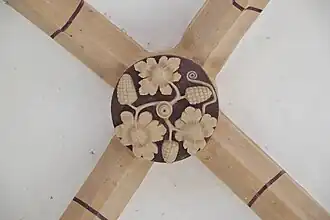 Trauben und Weinlaub