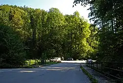 Parkplatz bei Heilquelle