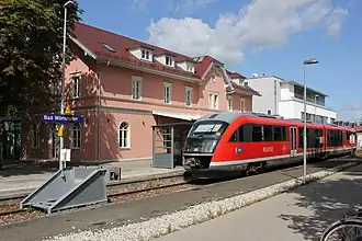 Bahnhof von Bad Wörishofen