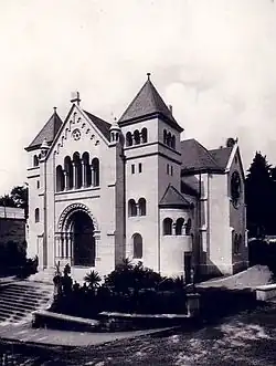 Synagoge Baden-Baden um&nbsp;1920