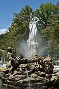 Undinebrunnen, Kurpark Baden bei Wien (1903)