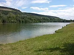 Blick über den großen Badesee (2016)