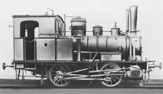 Dampflokomotive Badische I e. der Großherzoglichen StB, Typ „Bn2t“