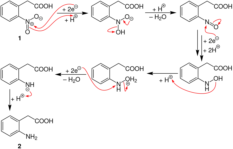 Baeyer-Oxindol-Synthese Reduktion V1