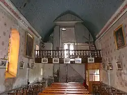 Innenansicht mit Empore