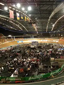 Innenansicht bei den Bahn-Weltmeisterschaften 2011