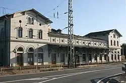 Bahnhof Rüdesheim am Rhein. Aufnahme von 2011.