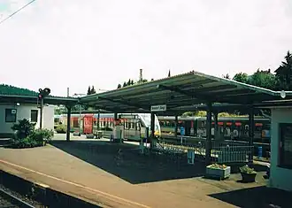 Bahnhof Betzdorf im Juli 2001