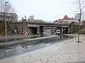Bahnbrücke des Bahnsteiges 3/4 (2018)