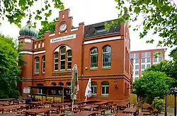 Ehemaliges Empfangsgebäude, Zustand 2015