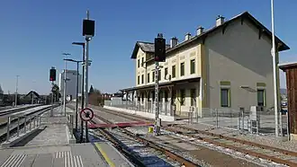 Bahnhof Horn NÖ (nach Modernisierung 2023)