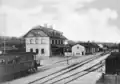 Bahnhof Lechbruck um 1908