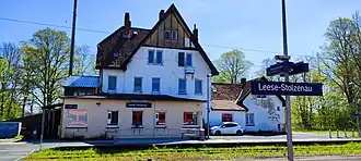 Bahnhofsgebäude in Leese