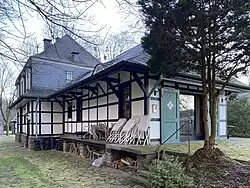 Empfangsgebäude des ehem. Bahnhof Linde