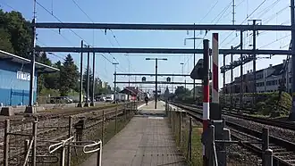 Bahnhof Seebach im September 2016