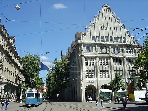 Bahnhofstrasse beim Paradeplatz