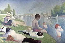 Une baignade à Asnières Georges Seurat, 1884