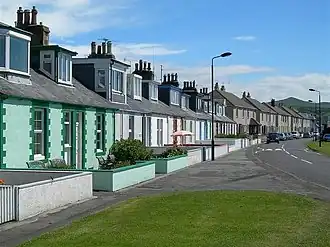 Straßenzug in Ballantrae