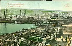 Hafen Baku im Jahr 1900