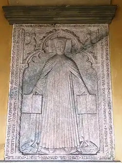 Gisant von Baldus de Ubaldis, 1402.