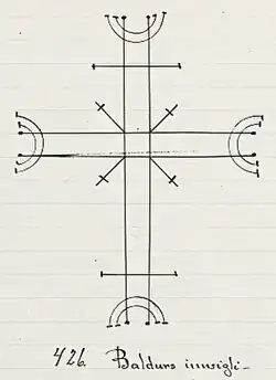 Baldurs innsigli – Insigne, auch symmetrisch