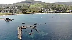 Blick auf Ballinskelligs/Baile an Sceilg