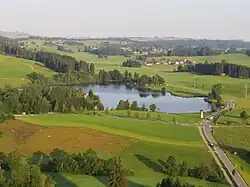 Schwaltenweiher von Osten