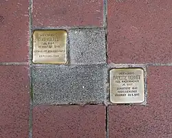 Stolperstein an der Luitpoldstr. 16
