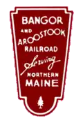Logo der Bangor and Aroostook