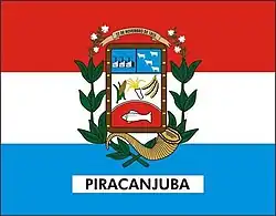 Flagge von Piracanjuba