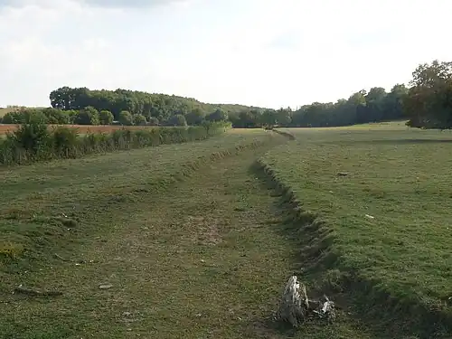 Flussbett des Bandiats bei Rivières