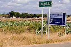 Landschaft bei Bangalala