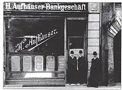 Bankhaus Aufhäuser, Löwengrube 20, 1905