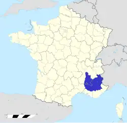 Geografisches Gebiet in dem Banon hergestellt wird